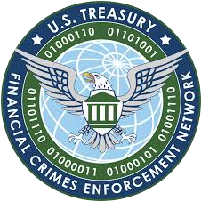 Registered with FinCEN — U.S. Treasury Financial Crimes Enforcement Network